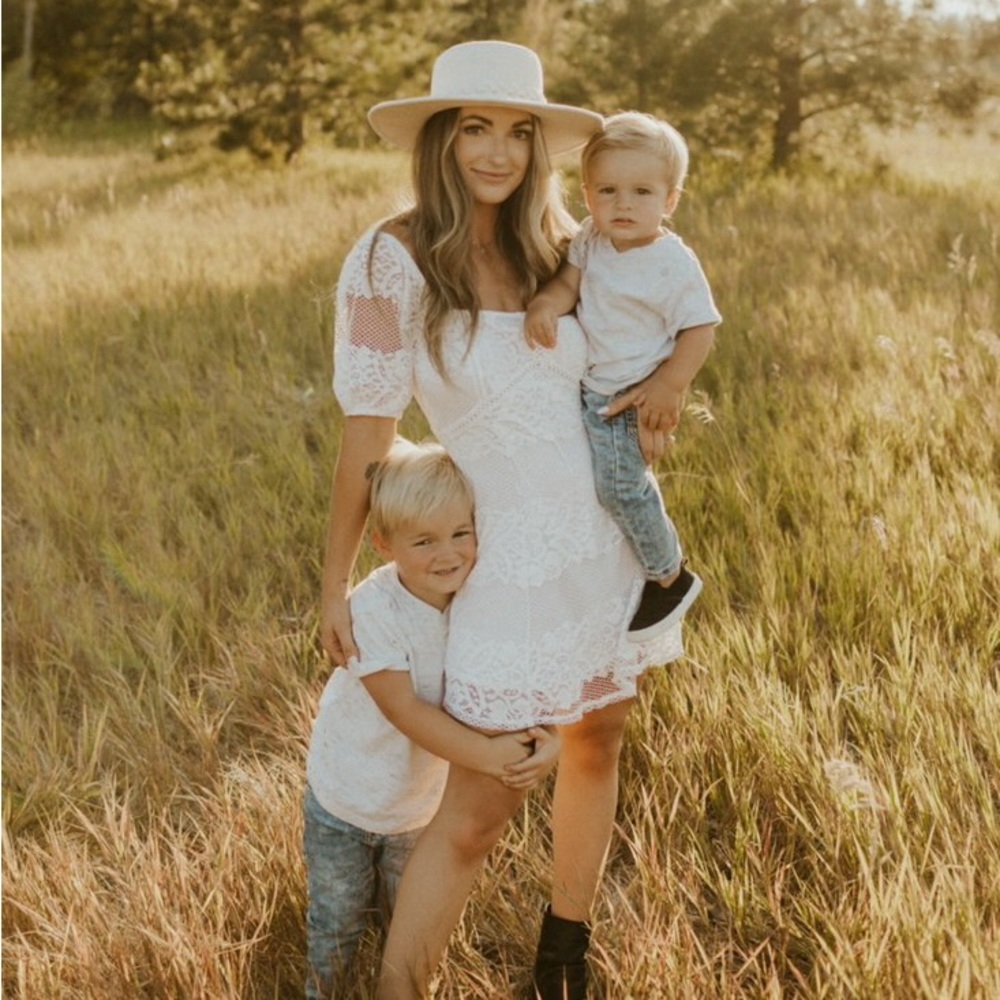 Free people white lace dress